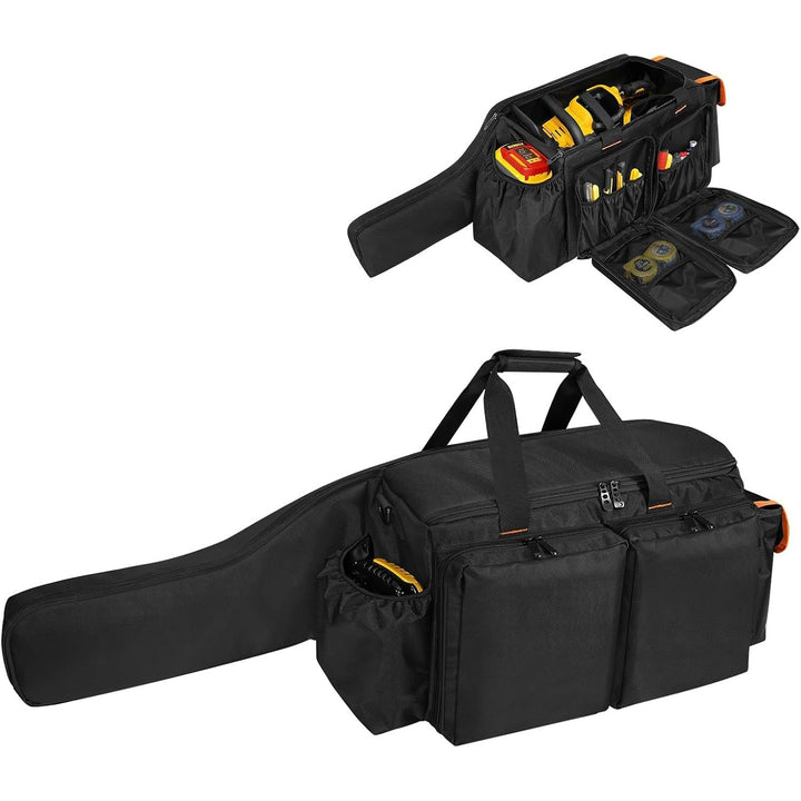 14"/16"/18" Chainsaw Case, Chainsaw Storage Bag Compatible with EGO+, Dewalt, Greenworks Cordless Power Chainsaws & Accessories, Black