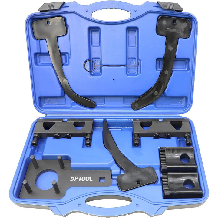 Camshaft Phaser Timing Chain Tool Camshaft Holding Tool Crankshaft Pulley Wrench Compatible with VW Jeep Chrysler Dodge 3.6L Pentastar Engine Replace 10200A 10202 10369 10198A 2025200090