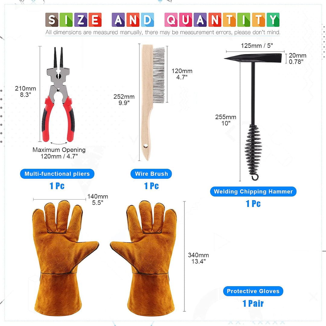Welding Slag Removal Tool Set