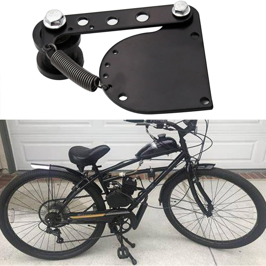 Spring Loaded Chain Tensioner, Chain Sprocket Kits, Bike Chain Stabilizer for 49cc 66cc 80cc Engine Motorized Bike Black