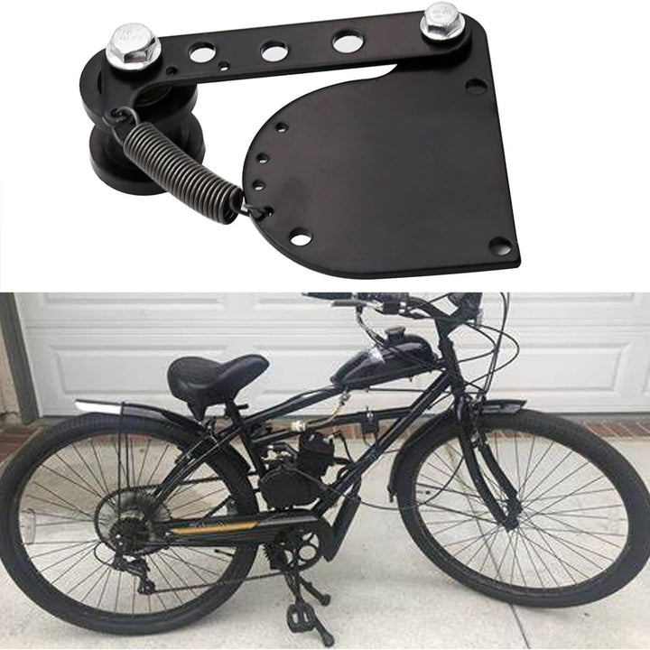 Spring Loaded Chain Tensioner, Chain Sprocket Kits, Bike Chain Stabilizer for 49cc 66cc 80cc Engine Motorized Bike Black