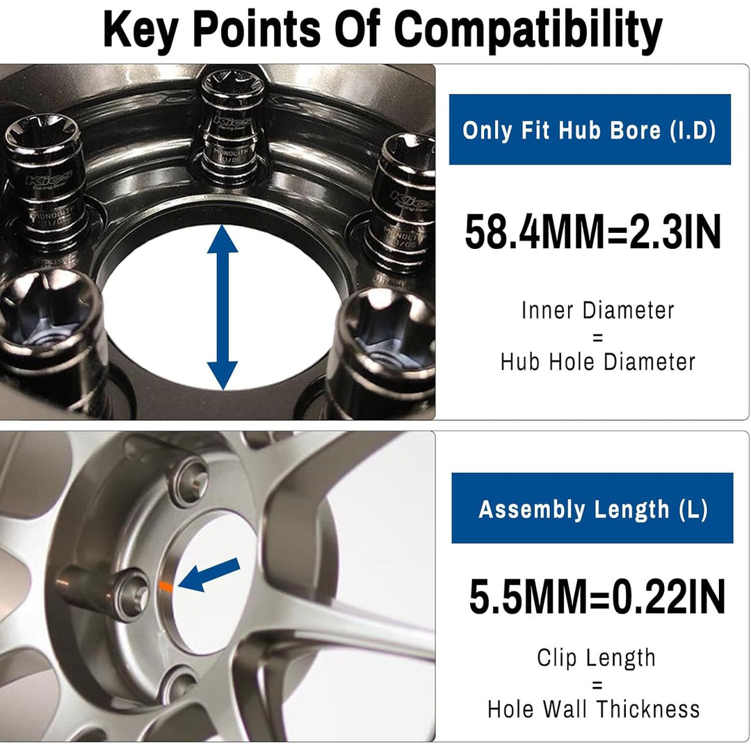 4PCS 63mm 2.48in Wheel Center caps Compatible with RAM Pickup Dakota Avenger 1500 2003-2016 2008-2010 2008-2014 Black OD:63MM ID:58.4MM