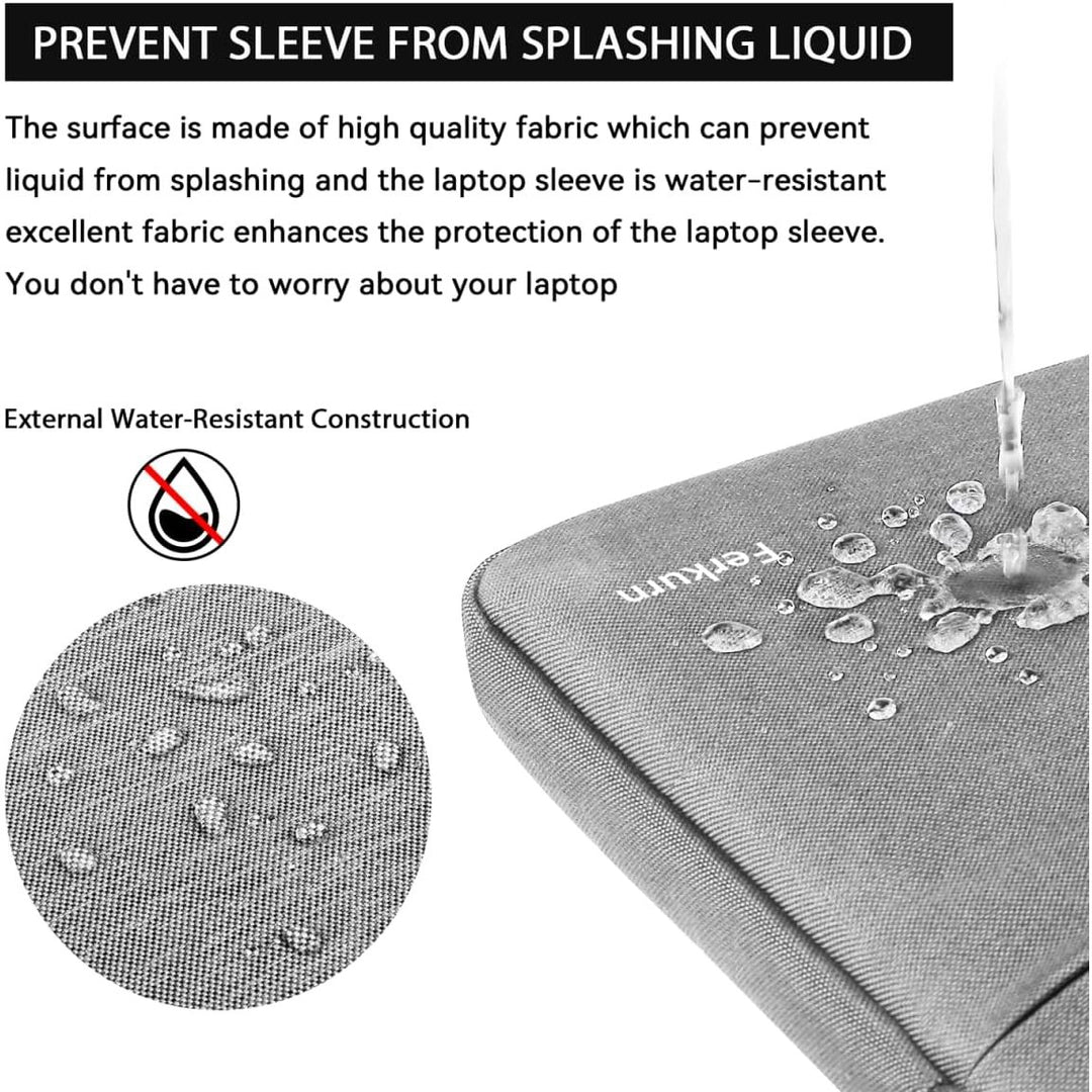 Laptop Case 13 inch Laptop Sleeve 13.6 13.3 inch Compatible with MacBook Air 2024 M2 M3 2023 2022-2018 M1, MacBook Pro 2023-2012, Dell XPS 13, Lenovo HP Acer Asus Samsung Small Laptop Bag