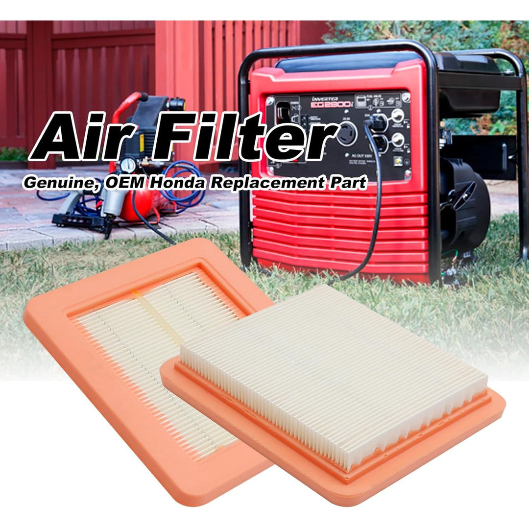 2pcs 17211-Z8B-901 Air Filter Replacement for Honda GCV160LAO GCV190LA GC190LA HRR216 HRB216 HRB217 HRC216 HRS216 HRT216 HRX217 HRZ216 Lawn Mower
