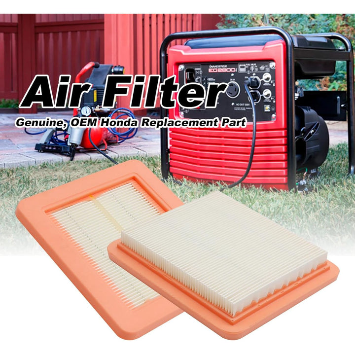 2pcs 17211-Z8B-901 Air Filter Replacement for Honda GCV160LAO GCV190LA GC190LA HRR216 HRB216 HRB217 HRC216 HRS216 HRT216 HRX217 HRZ216 Lawn Mower