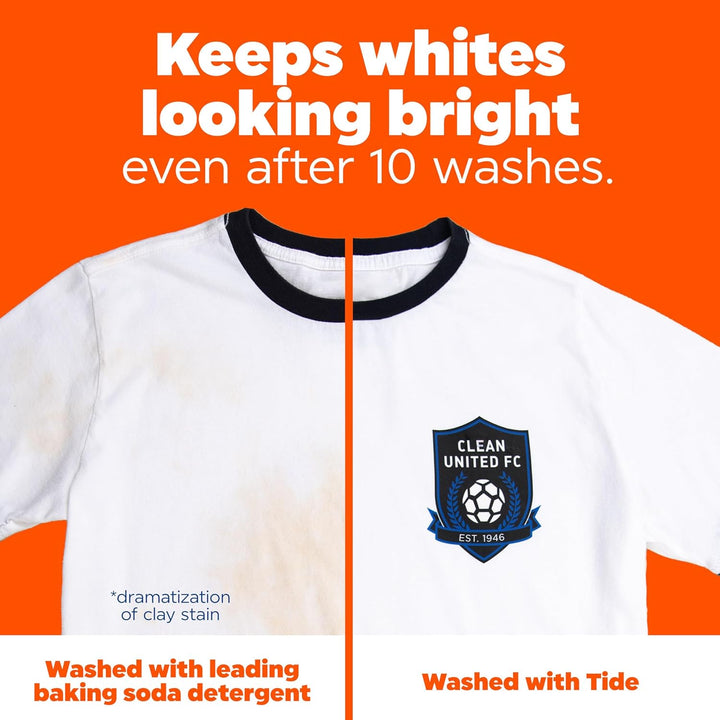 Tide Power PODS White Laundry Detergent Pacs Brilliant Whitening + Color Protect, 63XL Count