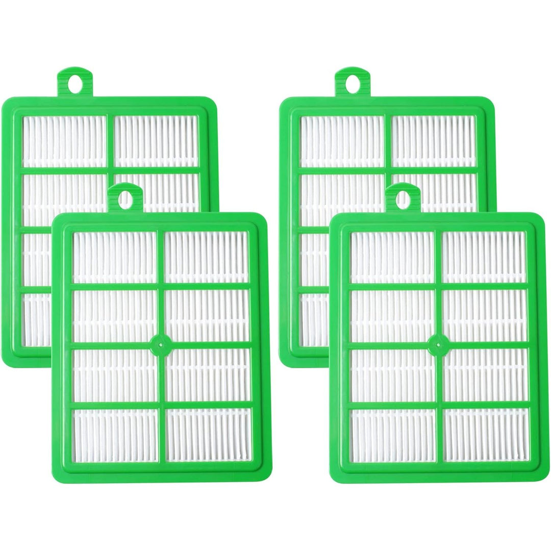 4 Pack H12 HEPA Filters Compatible with Electrolux Harmony Oxygen Ultra Oxygen 3 Ultra Canister Vacuum Cleaners EL012B EL012W EL4335 EL4335A EL4042 EL4300 EL6985 EL6988 EL6989 EL7066