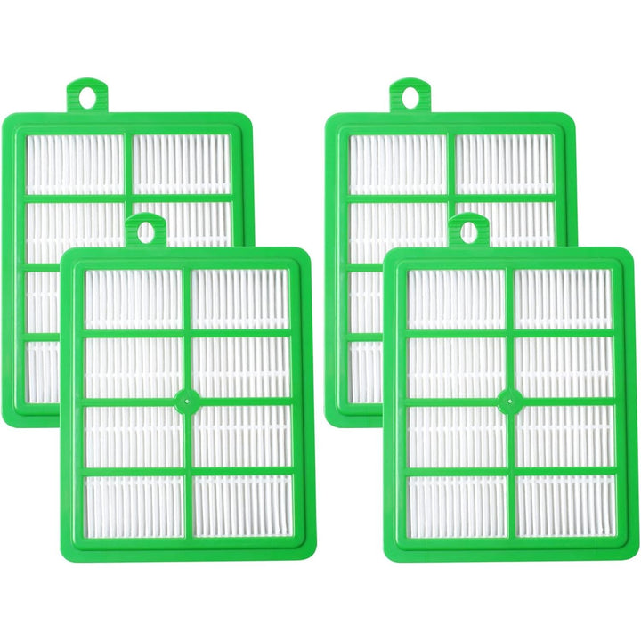 4 Pack H12 HEPA Filters Compatible with Electrolux Harmony Oxygen Ultra Oxygen 3 Ultra Canister Vacuum Cleaners EL012B EL012W EL4335 EL4335A EL4042 EL4300 EL6985 EL6988 EL6989 EL7066