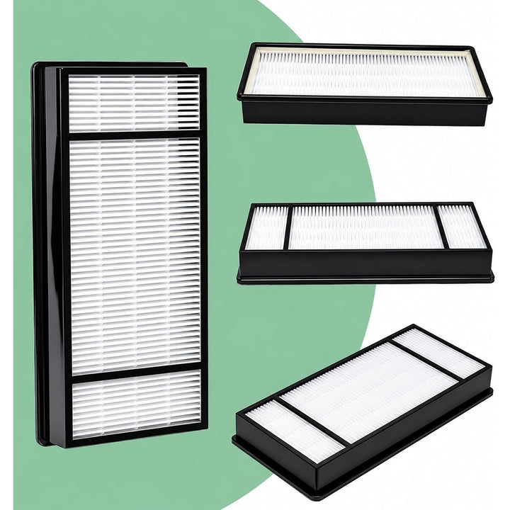 2 Pack True HEPA Replacement Filter H Compatible with Honeywell Filter HRF-H1 HRF-H2, Compatible with Honeywell Air Purifiers HPA050, HPA060, HPA150, HPA160, HHT055, HHT155 Series