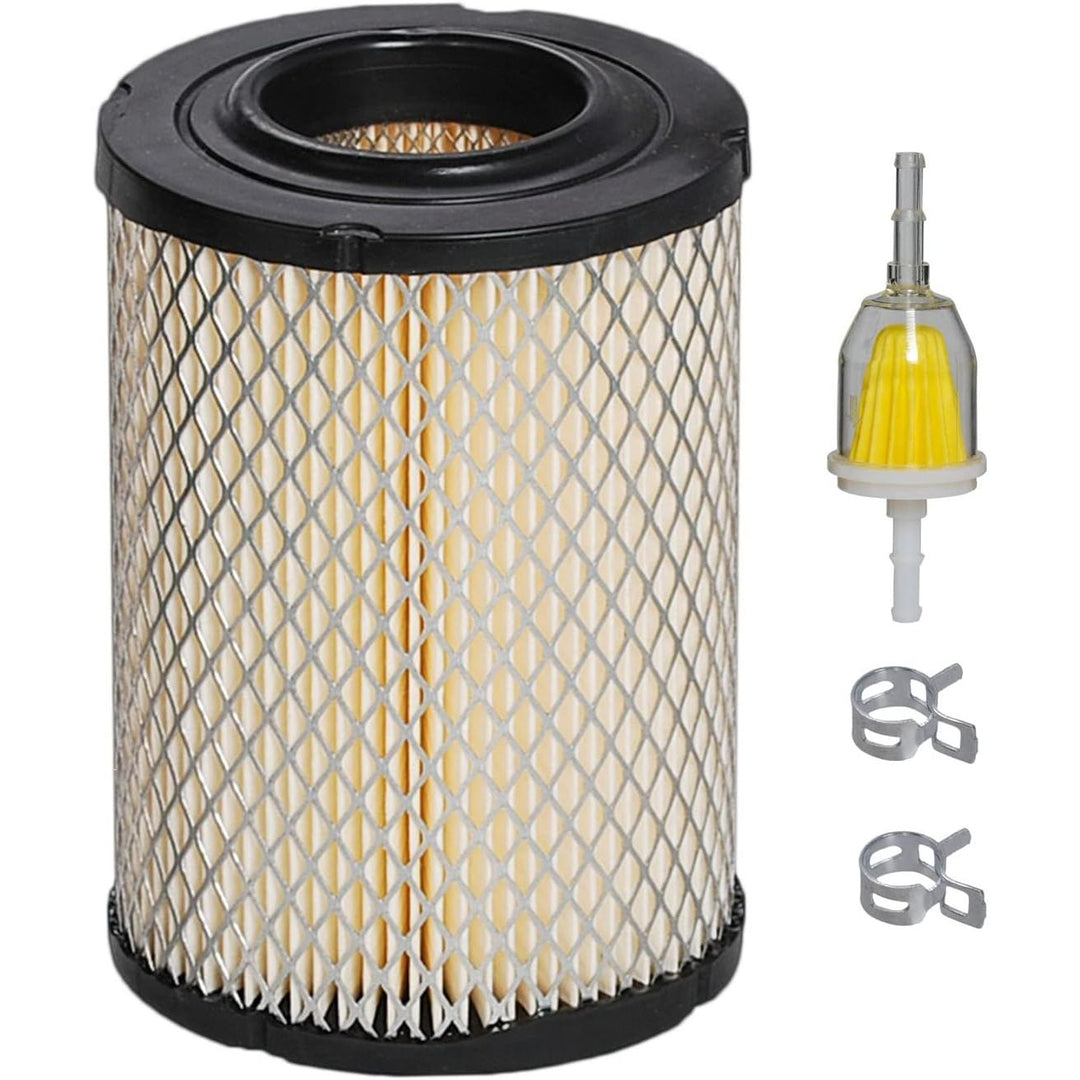Air Filter Fuel Filter Kit Compatible with Club Car 84-91 Ezgo Club Gas Golf Cart 1012506 1013379 14416-G1 021333 100-069 29131-88 AM100137