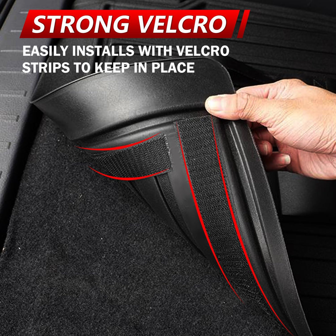 Mazda cx50 Cargo Liner 2025 2024 2023 for Mazda cx-50 Accessories Cargo Mat Seat Backrest 2 in 1 Mat All-Weather TPE Black Trunk Cargo Liner for Mazda CX50 Accessories