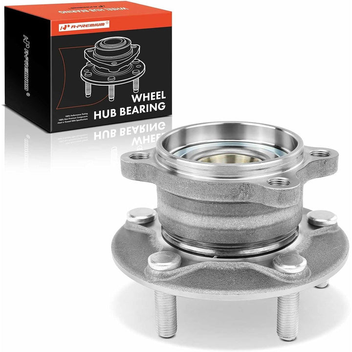 Rear Wheel Bearing and Hub Assembly with 5-Lug Compatible with Mazda CX-5 2013-2021 (AWD Only), CX-5 2022-2023