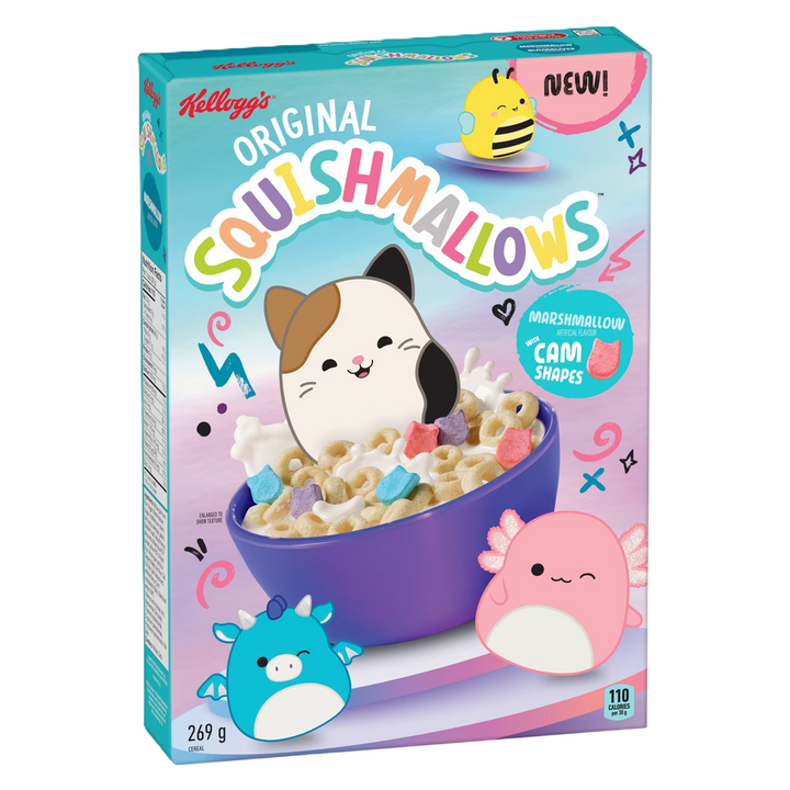 Kelloggs Original Squishmallows™ Cereal 269g