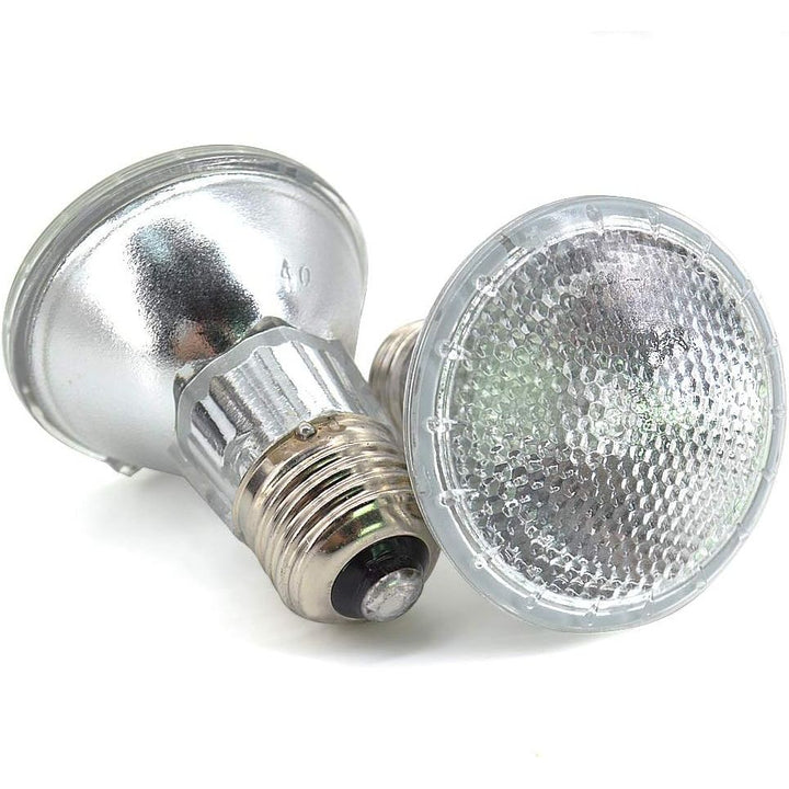 8 Pack PAR20 50W 120V E26 Medium Base Halogen Flood Light Bulbs, Dimmable Bulbs for Range Hood Lights, Ceiling Fan, Table Light - Just Closeouts Canada Inc.