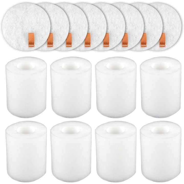 8 Sets Replacement Foam Filters Compatible With Shark AV2501S AV2501AE RV2520AOUS UR1005AE R101AE RV1001AE AV912S RV1000 AV970 AV993 AV1002AE Robotic Vacuum Cleaner AV2501AE Foam Filter - Just Closeouts Canada Inc.X004VZAWYZ