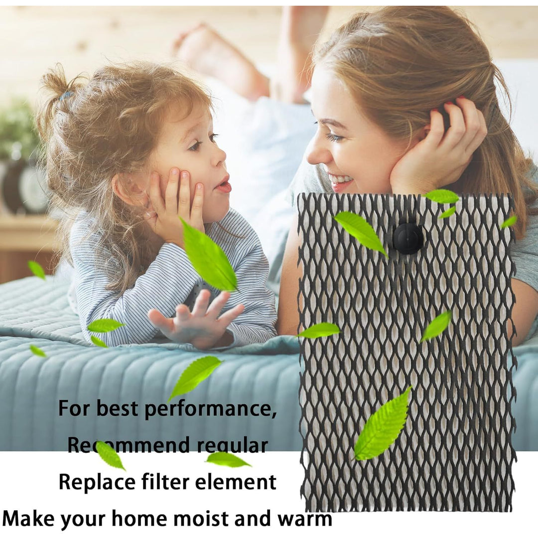 8Pack BWF100 Humidifier Wick Filter, Replacement Humidifier Filter E Compatible with Bionaire BCM630 BCM645 BCM646 BCM655 BCM657 BCM658 BCM4600 BCM4655 BCM5520 BCM5521 Humidifier