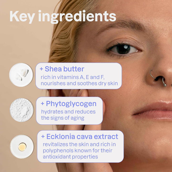 ATTITUDE Oceanly Eye Cream Stick, Made in Canada, EWG Verified, Plastic-free, Plant & Mineral-Based Ingredients, Vegan Beauty Products, PHYTO CALM, Unscented, 8.5 grams