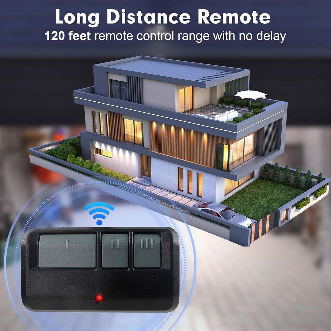 893MAX Door Opener Remote, for LiftMaster/Chamberlain/Craftsman Door Opener, Replaces 893LM G953EV - P2 371LM 373LM 890MAX 971LM 973LM（2 Pack） - Just Closeouts Canada Inc.