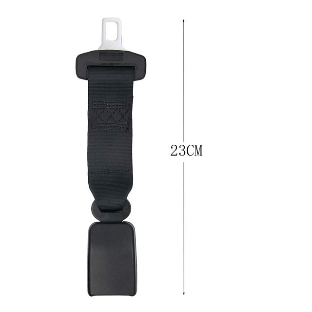 Seat Belt Extender, Car Seat Belt Buckle Extension, Width 7/8''Metal Tongue, Safety Belt Clip Extender, Automotive Socket Connector Lengthening for Men and Women, Universal Seatbelt Buckle
