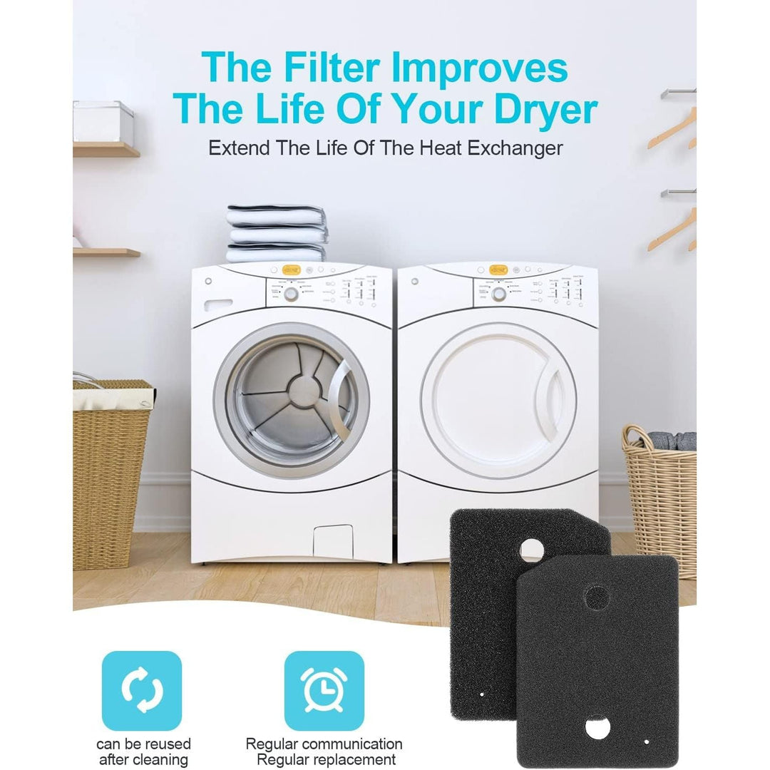 9164761 Foam Filter Replacement for All Miele T1 Heat Pump Tumble Dryers TMB540WP TKS850WP TKG840WP TKS650WP TKB150WP TKG450WP TCJ680WP TCE520WP Parts (5) - Just Closeouts Canada Inc.