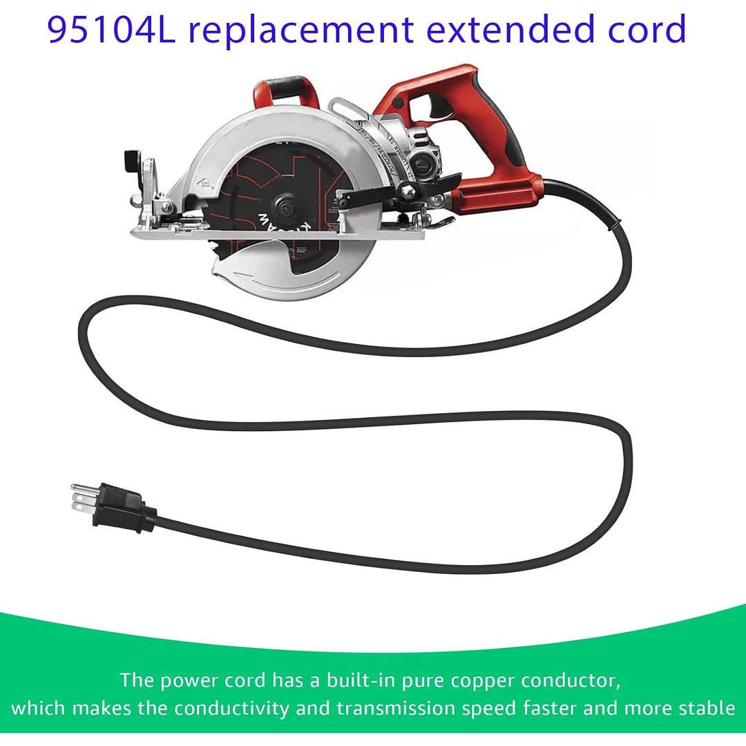 95104L 3-Prong Circular Saw Replacement Power Cord - Just Closeouts Canada Inc.X004CMSA73
