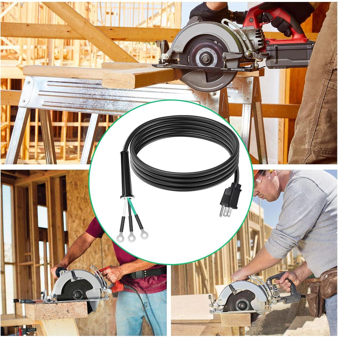 95104L 3-Prong Circular Saw Replacement Power Cord - Just Closeouts Canada Inc.X004CMSA73