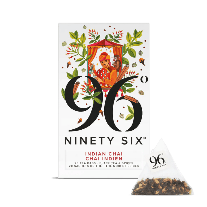 96 Degrees Tea Indian Chai, 20 Tea Bags - Just Closeouts Canada Inc.5065018349287