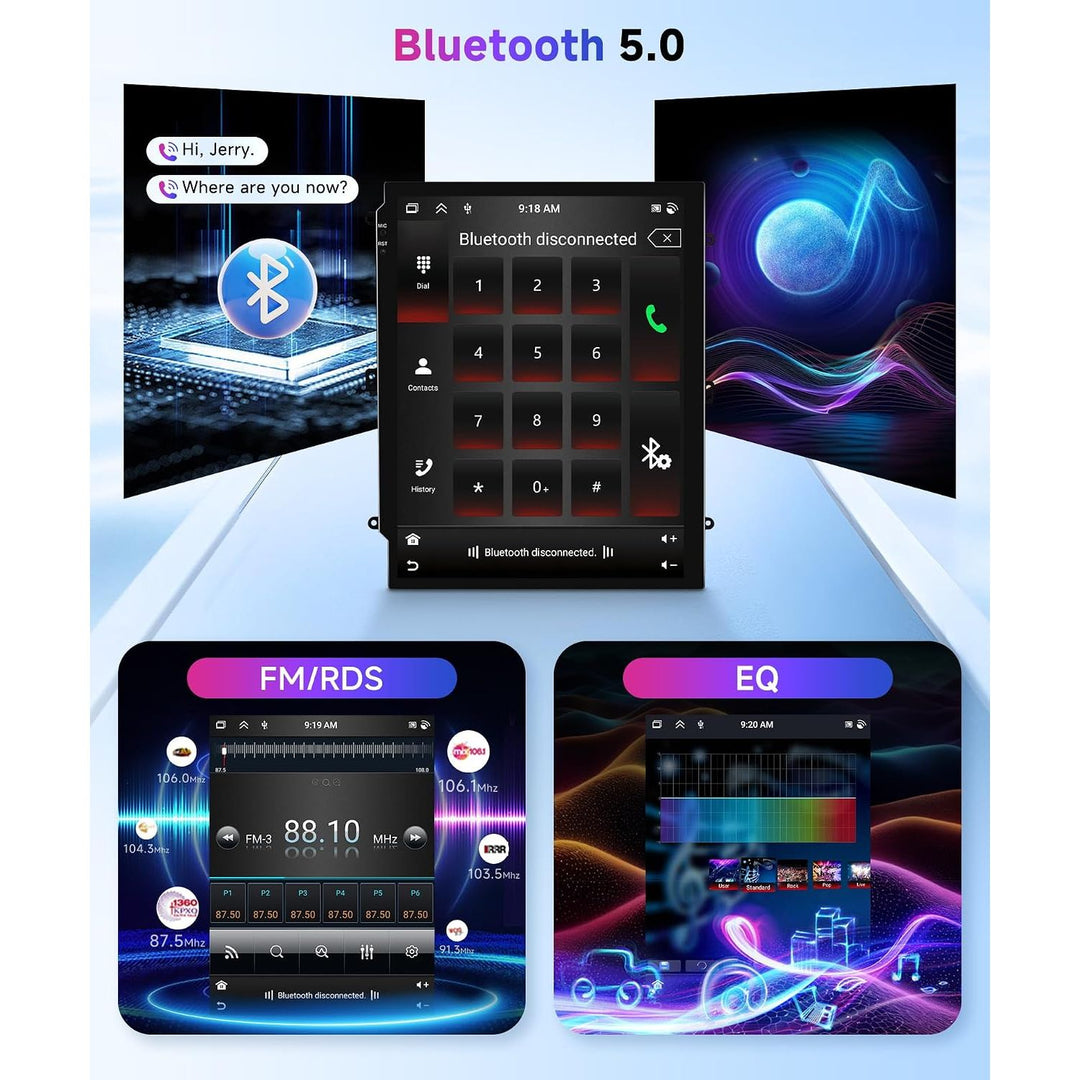 9.7-in Android Stereo for Ford Focus 2012–2018 – 4GB/64GB - Just Closeouts Canada Inc.