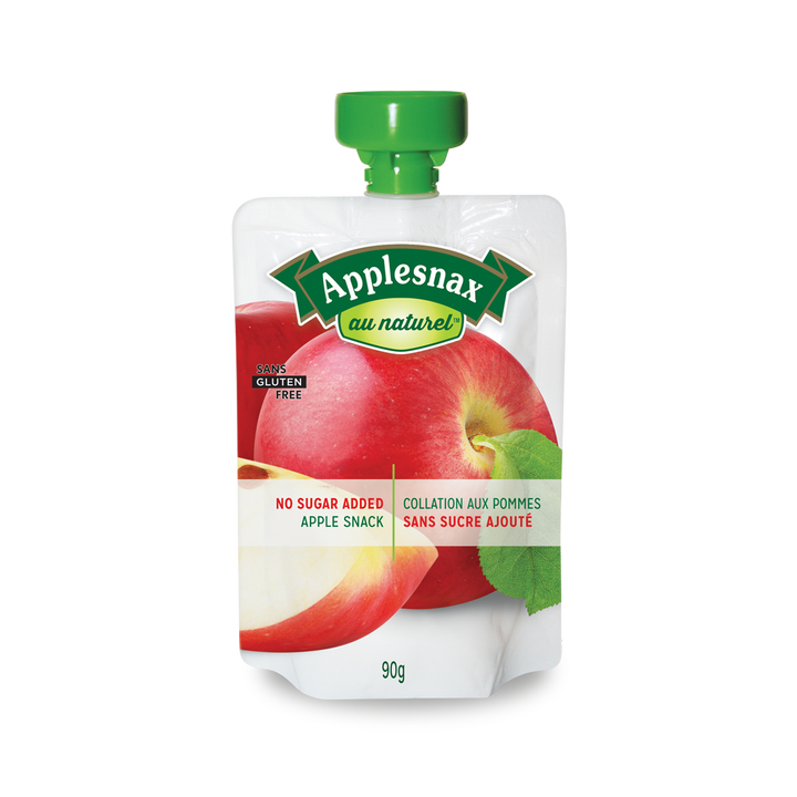 Applesnax Apple Unsweetened Pouches 4 Pouches X 90G