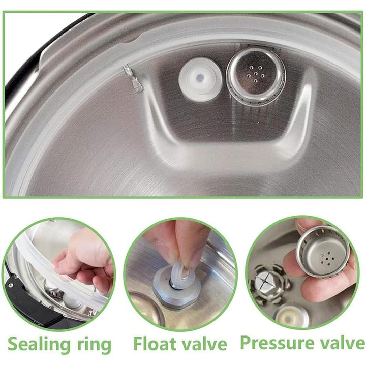 11-piece pressure cooker replacement parts set, view 3