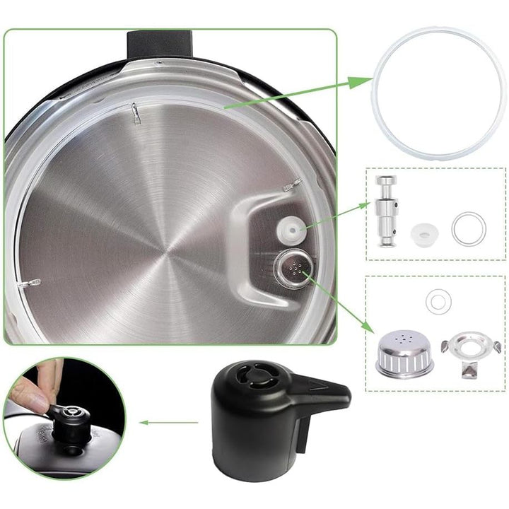 11-piece pressure cooker replacement parts set, view 4
