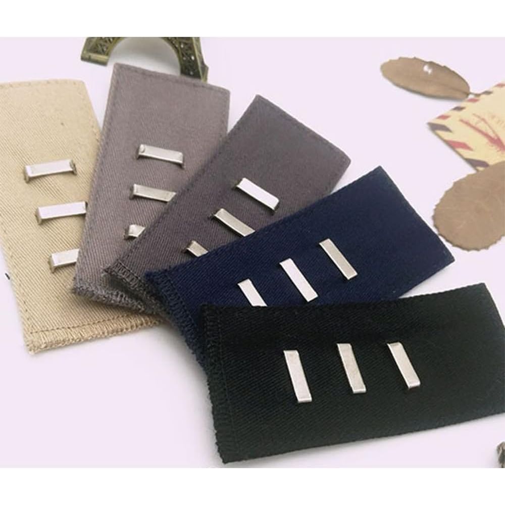 10-piece assorted trouser waist extenders, view 3