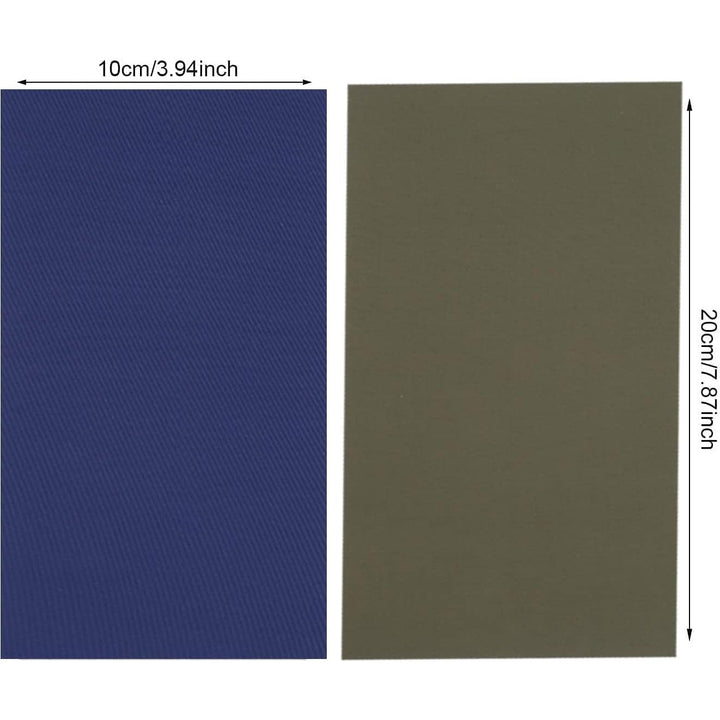 Self-adhesive fabric repair patches in four colours, photo 1