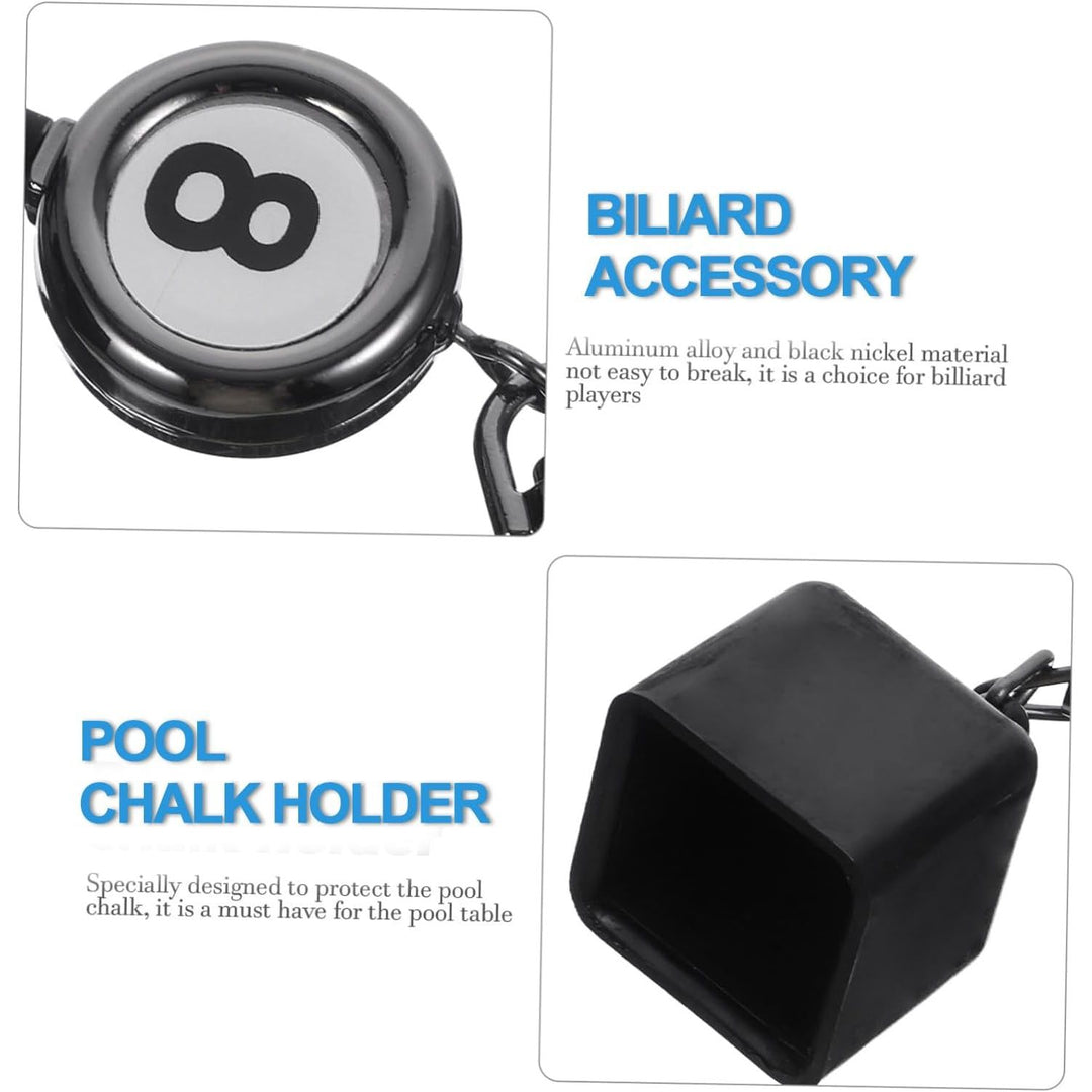 Retractable cue chalk holder, view 4