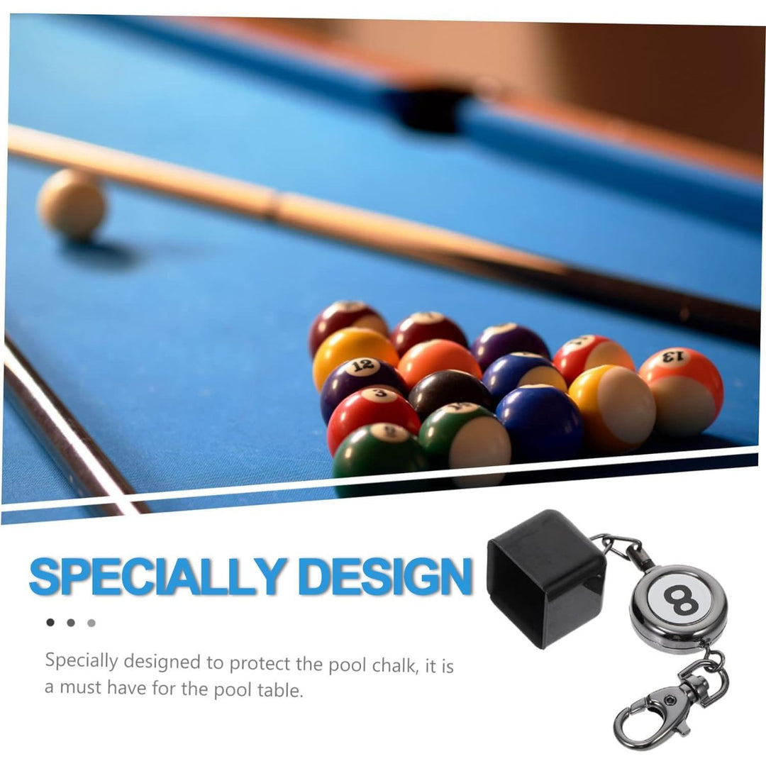 Retractable cue chalk holder, view 5