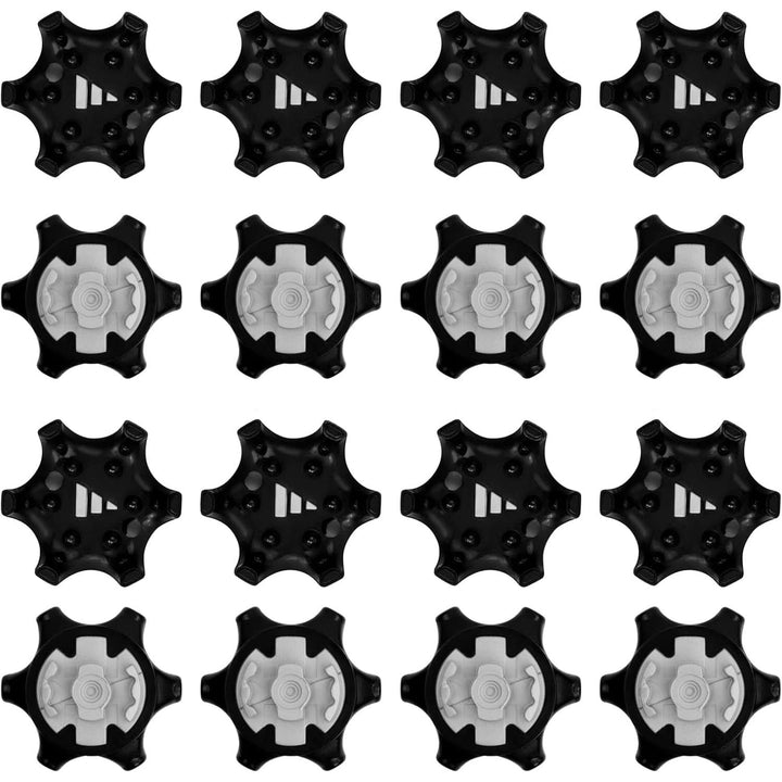 16 Black Soft Replacement Golf Shoe Spikes, view 1
