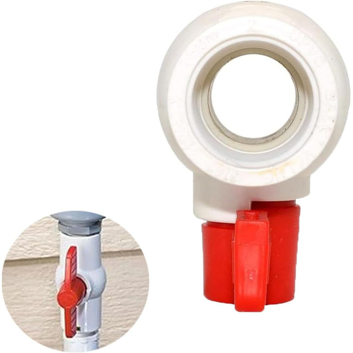 5 Red-Handle 1/2-Inch PVC Water Ball Valves, image 4