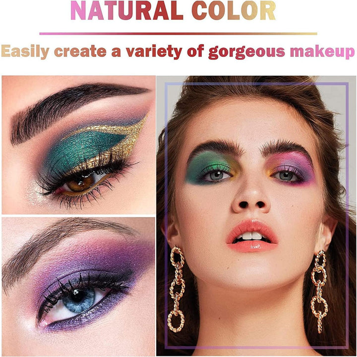 16-Colour Matte and Shimmer Eyeshadow Palette, image 2