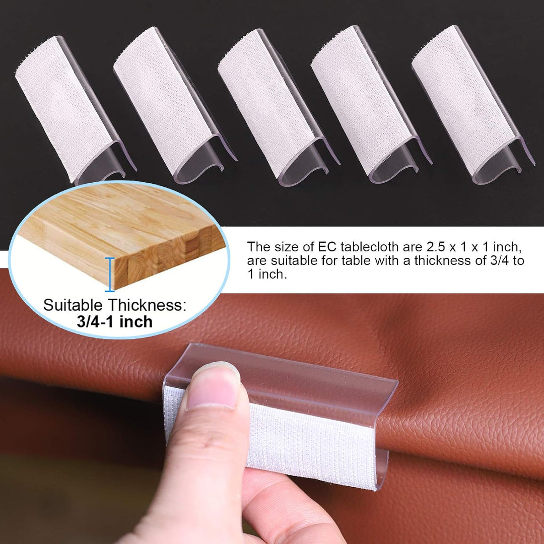 30 nylon tablecloth clips for 3/4 to 1 inch tables, image 5