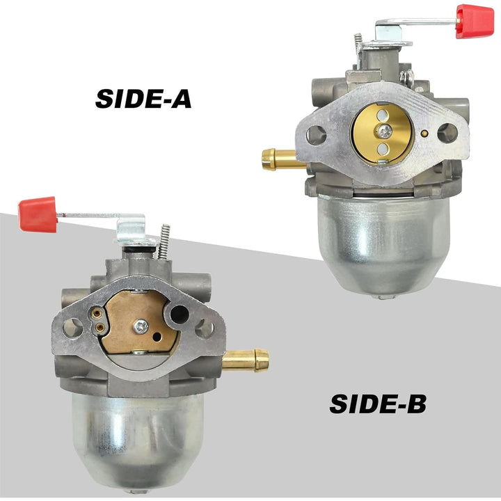 Carburetor side A and side B