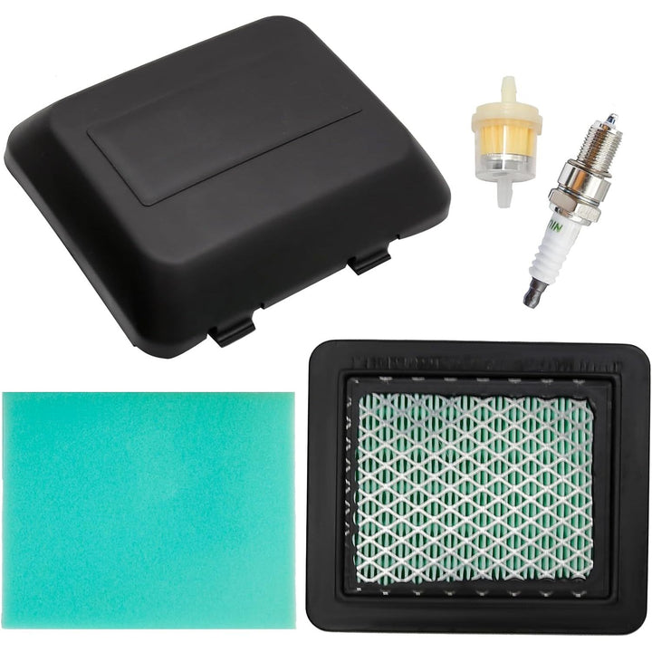 Complete filter kit with spark plug and fuel filter