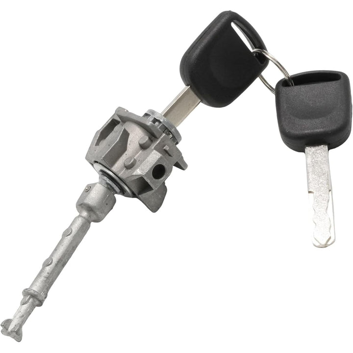 Reverse cylinder view with keys