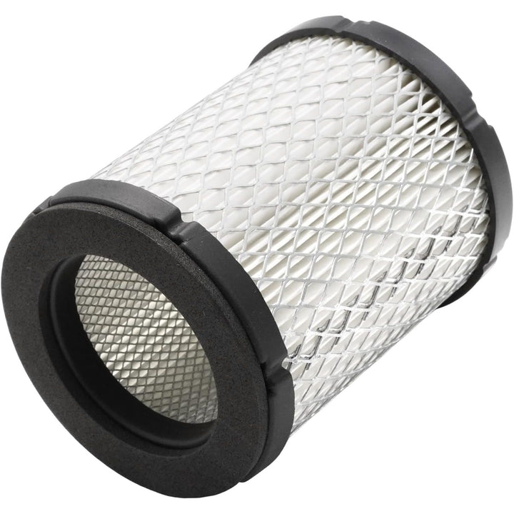 Included cylindrical air filter detail