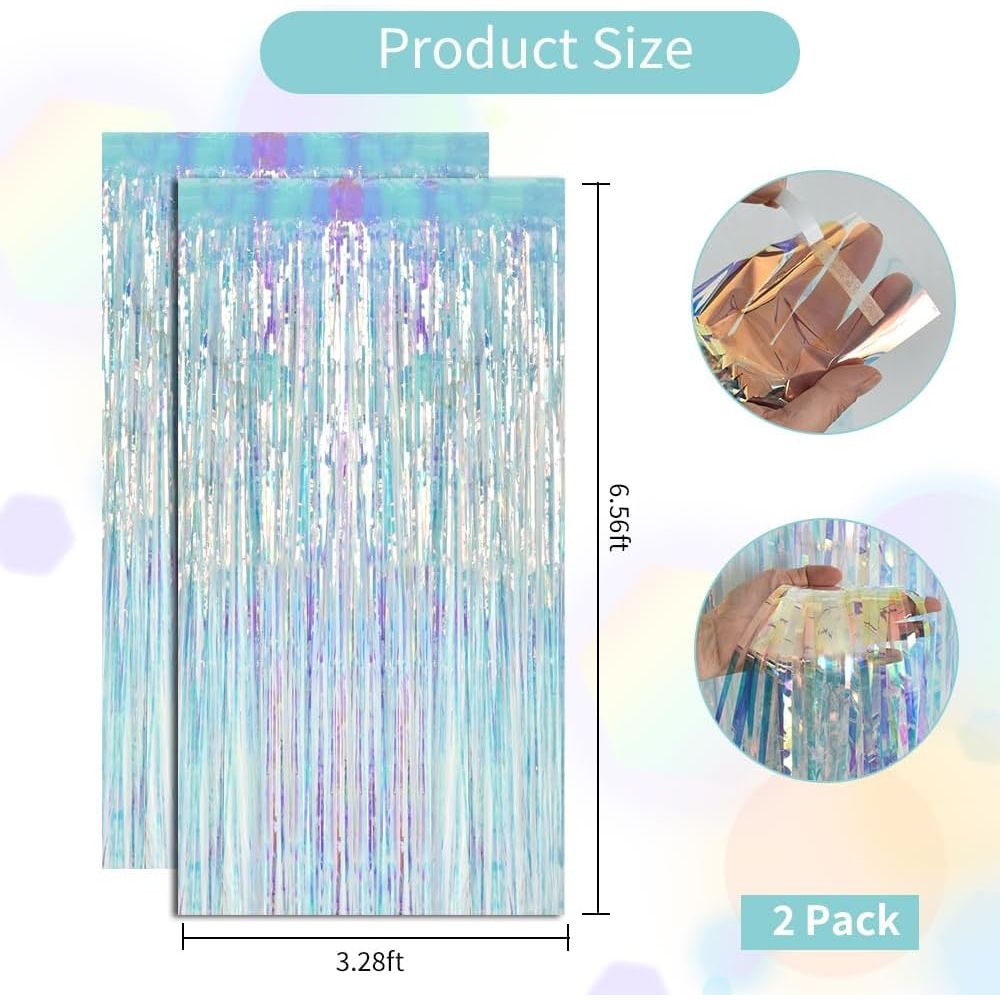 Curtain dimensions and two-pack contents