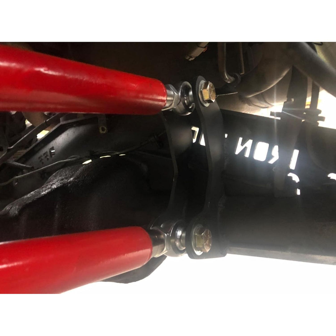 Rod end joint suspension application example; bars and vehicle parts not included