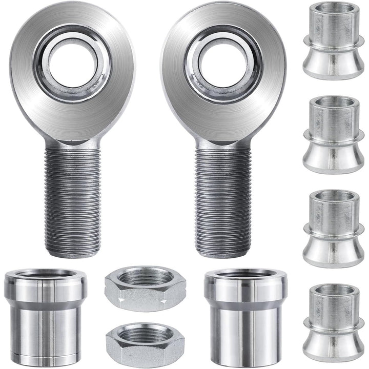 1¼-inch right- and left-hand rod end kit with spacers, jam nuts and tube adapters