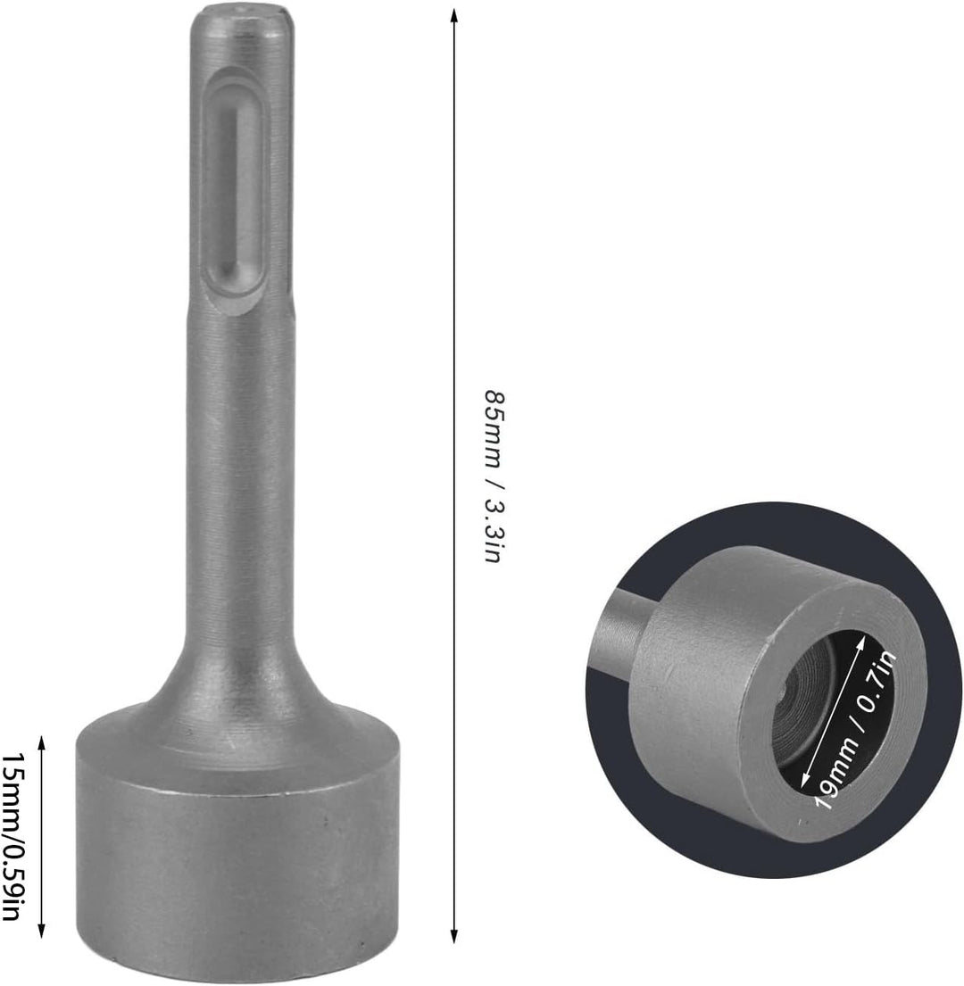 19 mm rod driver and 85 mm length dimensions