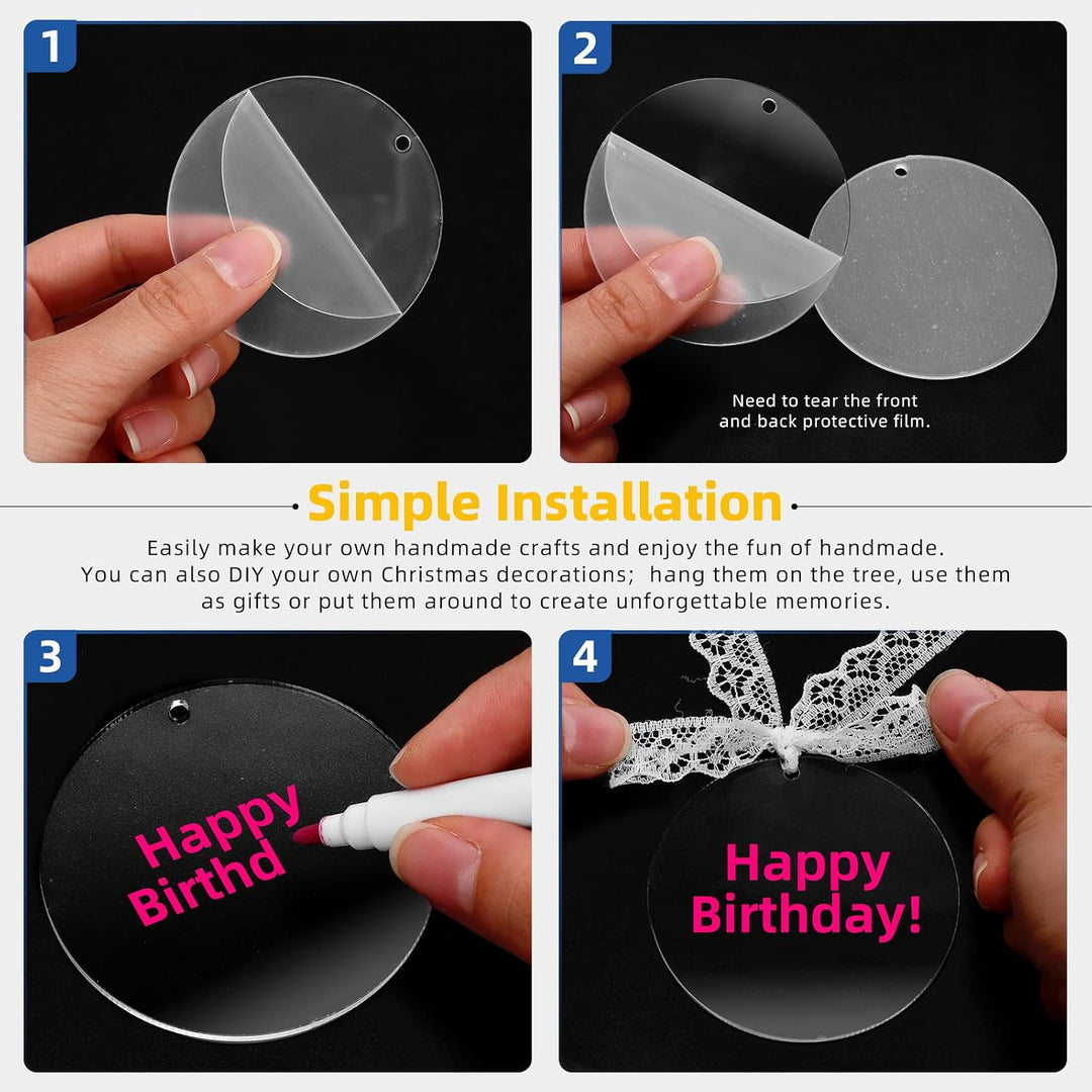 protective film removal and customization steps