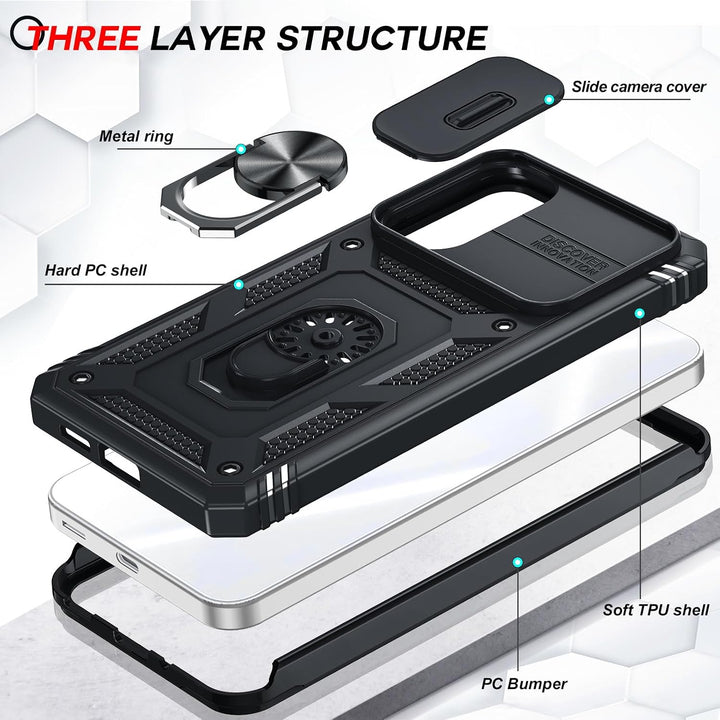 Black S25 FE sliding-camera case, view 5