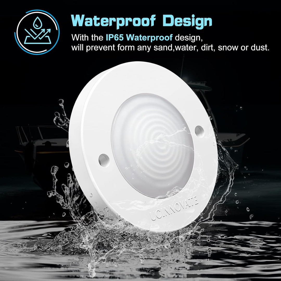 white-housing marine light IP65 design image